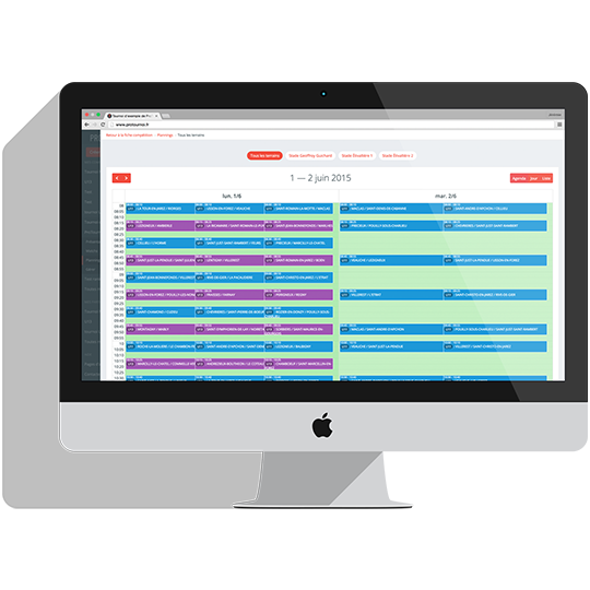 ProTournoi Plannings automatiques